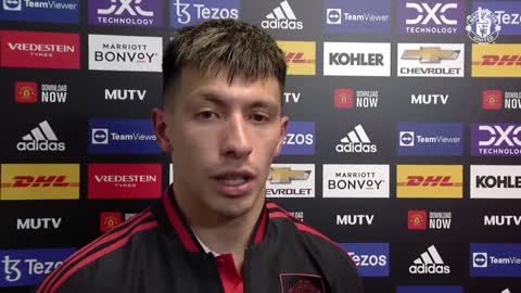 An EMOTIONAL Lisandro Martinez After Spurs Victory ?? | Man Utd 2-0 Tottenham