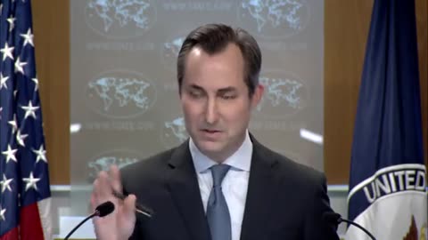 Biden State Dept spokesman Matthew Miller says the BOTCHED Afghanistan withdrawal was