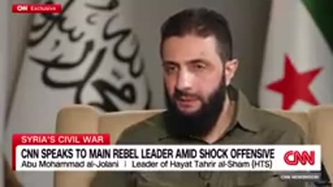 View "CNN Exclusive- Syrian rebel leader Abu Mohammed al-Jolani"