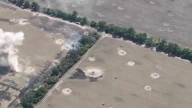 Russian artillery of the 11th OSDP brigade in Jerson stoping Ukrainian vehicles