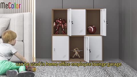 lockable storage cabinet with doors. can purchase on: www.amazon.com/mecolor