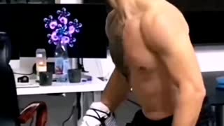 Andrew Tate trains for fight with Jake Paul