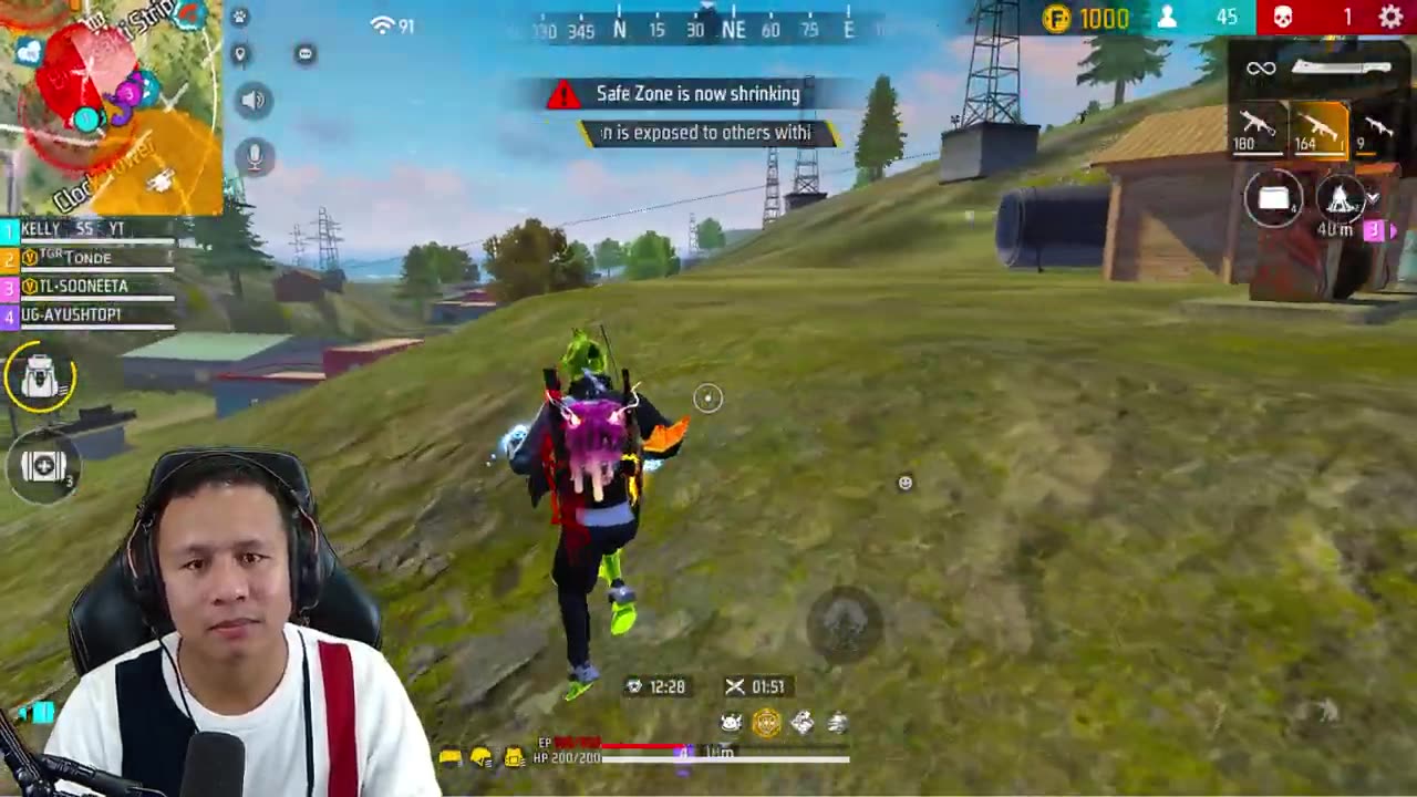 Making Kelly Ayush Bhai Sister 😁 My Last Gameplay For Heroic Rank 😱 Tonde Gamer - Free Fire Max