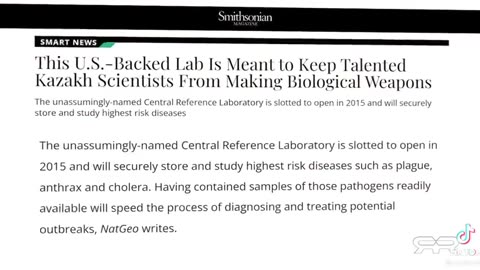 American biolabs that produce biological weapons of mass destruction.