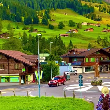 Switzerland Moonlight 🌙