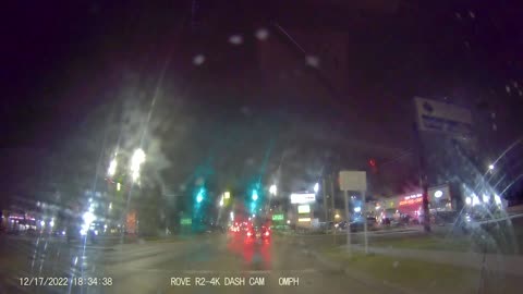 Drive From Luck Star Buffet, Telegraph Rd; To Post Office, Goddard Rd, Taylor, MI, 12/17/22