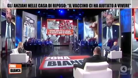 Italian talk on tv