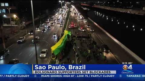 Bolsonaro Supporters Block Roads In Protest Of Brazil Presidential Election Results