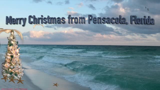 Merry Christmas from Pensacola Florida