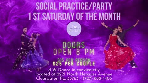 First Saturday of the month Social Practice/Party