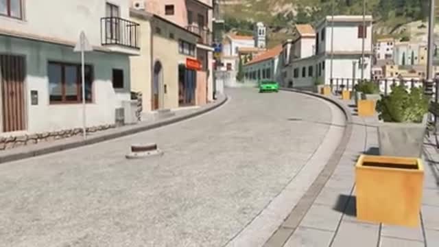 Cars vs Bollards – BeamNG.Drive