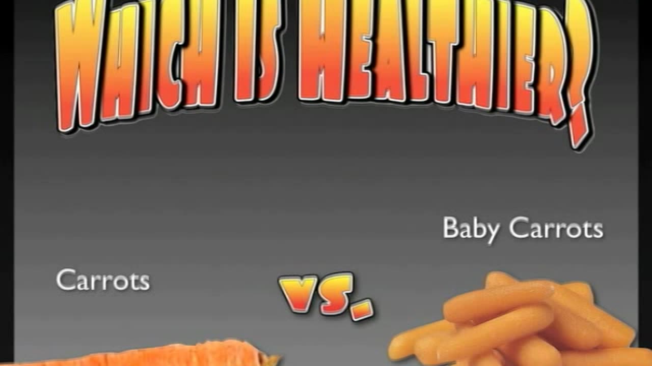 Carrots vs. Baby Carrots