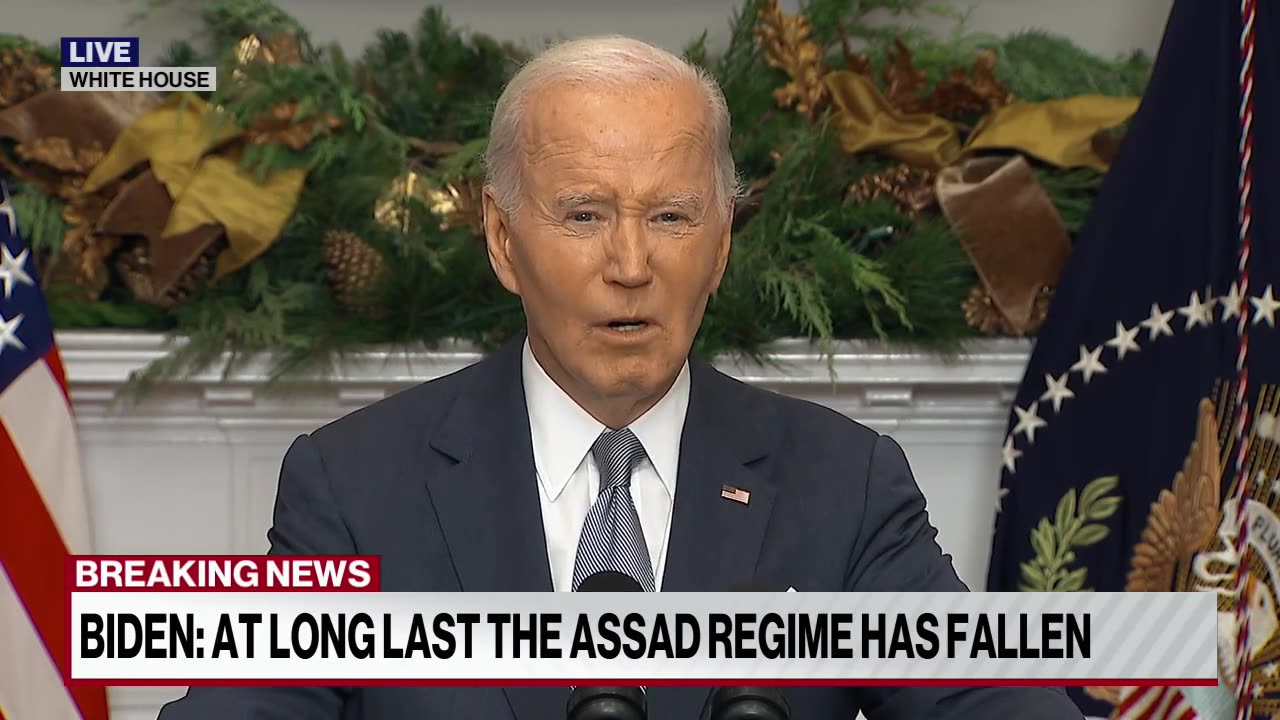 Biden gives remarks on Syria