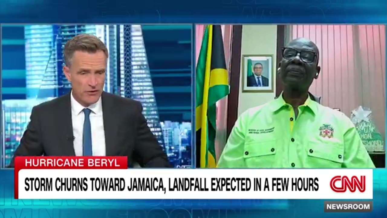 Hurricane Beryl is hurtling toward Jamaica