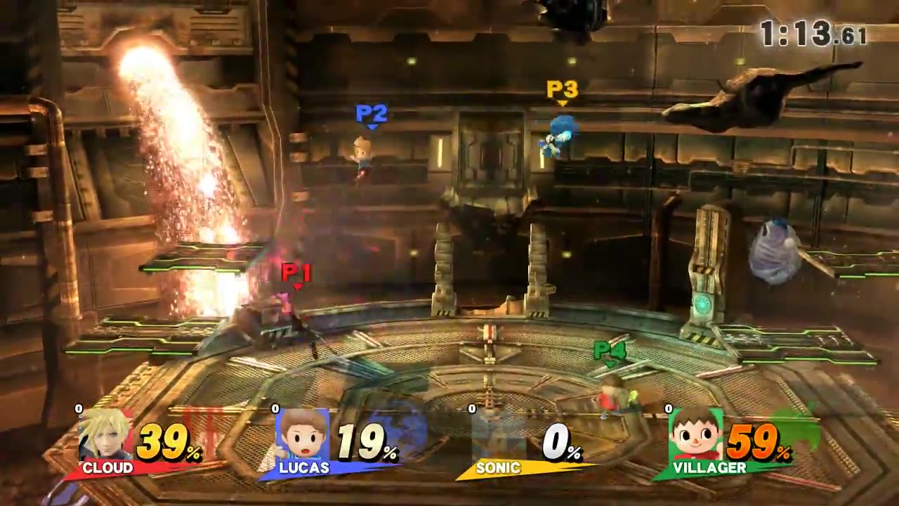 Super Smash Bros 4 Wii U Battle466