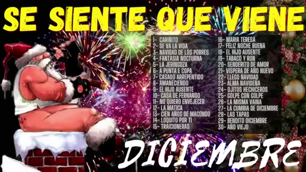 Musica de Diciembre 2023