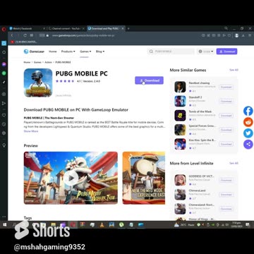 How to DOWNLOAD pubg mobile on Laptop/PC with "Gameloop"