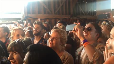 Man Proposes On-Stage At Music Festival