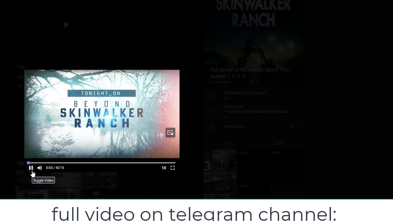 Beyond Skinwalker Ranch S01E01 Season 1 E02 E03 E04 E05 E06 E07 E08