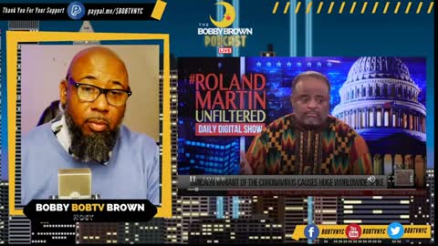 Roland Martin Gets Shut Down By Black Virologist