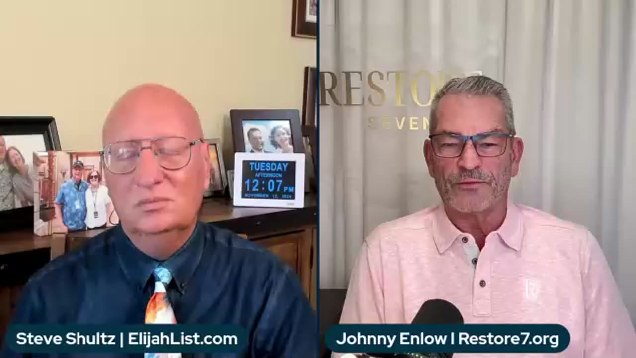 Steve Shultz w/ Johnny Enlow: God's Justice Agenda Assigned to #47! - 11/12/24