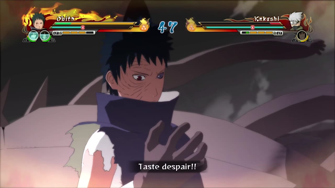 NINJA STORM REVOLUTION OBITO UCHIHA ULTIMATE JUTSU SUMMONING TEN TAILS