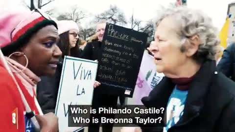 MELT DOWN!! Feminists SCREAM THEIR HEADS OFF at Pro-Lifers