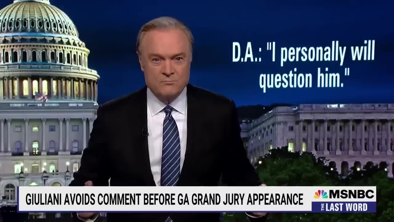 Lawrence: Giuliani's GA Grand Jury Appearance Should Terrify Trump