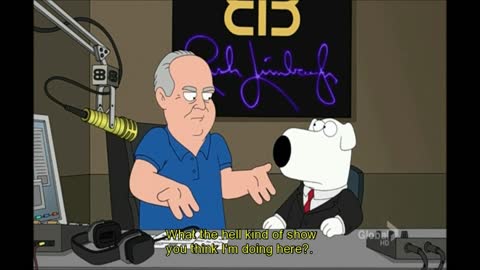 Rush Limbaugh on Family Guy