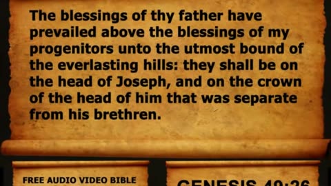 Bible Book 01. Genesis Complete 1-50, King James Version (KJV) Read Along Bible