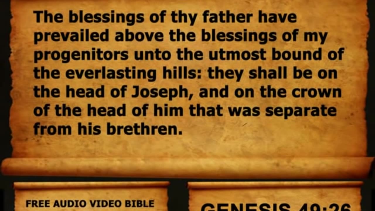 Bible Book 01. Genesis Complete 1-50, King James Version (KJV) Read Along Bible