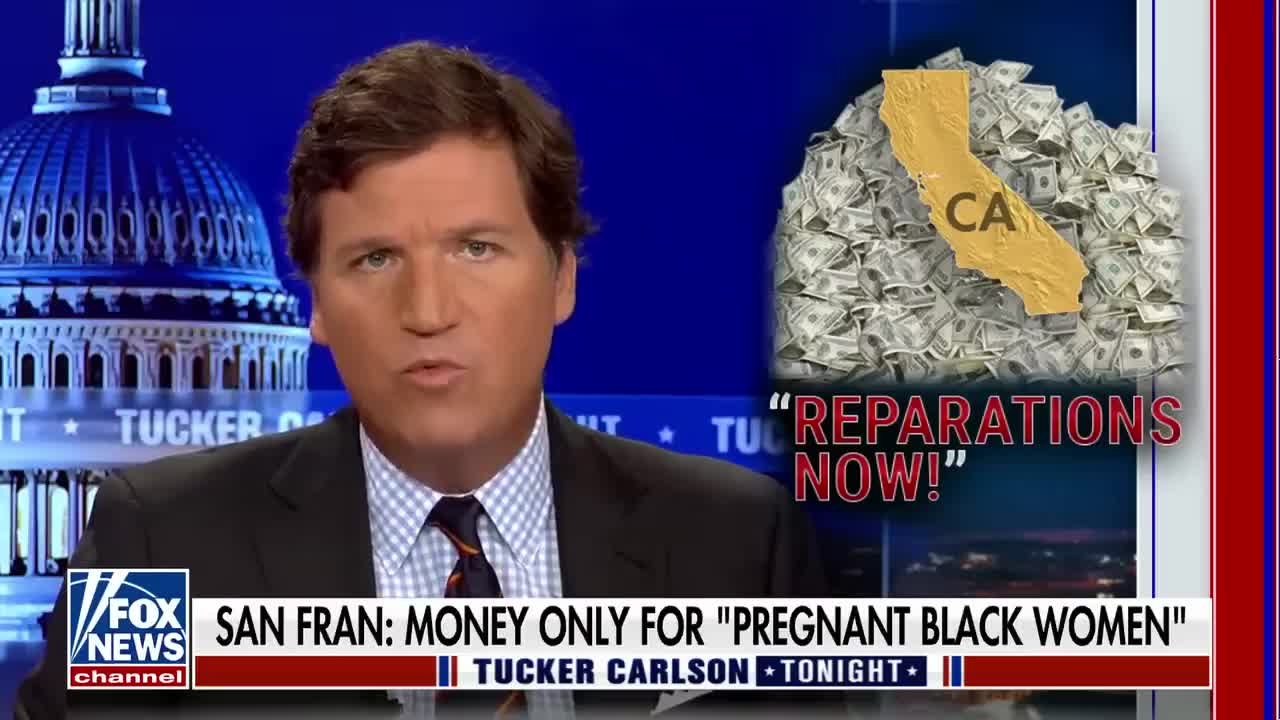 Tucker: that's a racist lie