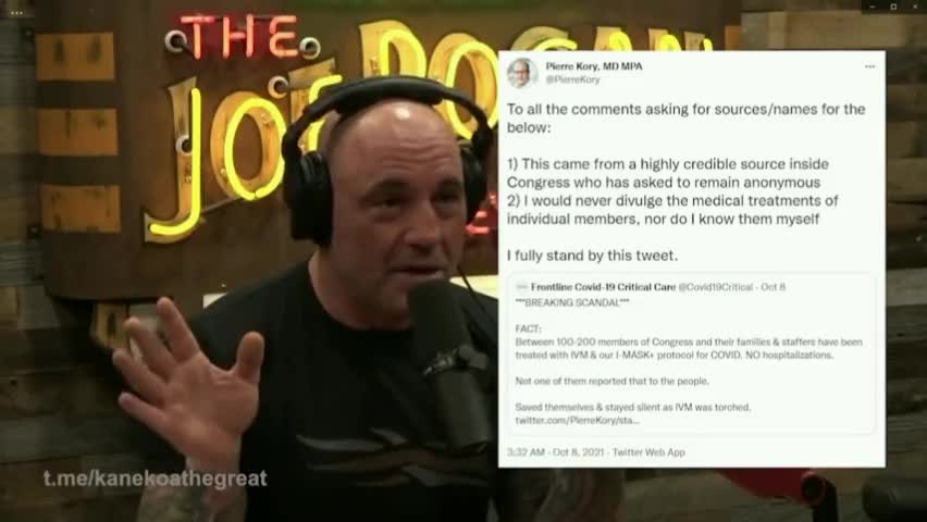 200 Congress people took ivermectin for covid - Joe Rogan clip