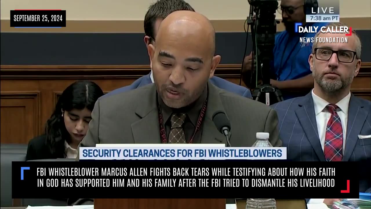 FBI Whistleblower Marcus Allen Shared A Heartfelt Spiritual Testimony