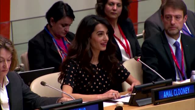 Amal Clooney pushes for Ukraine war crimes justice