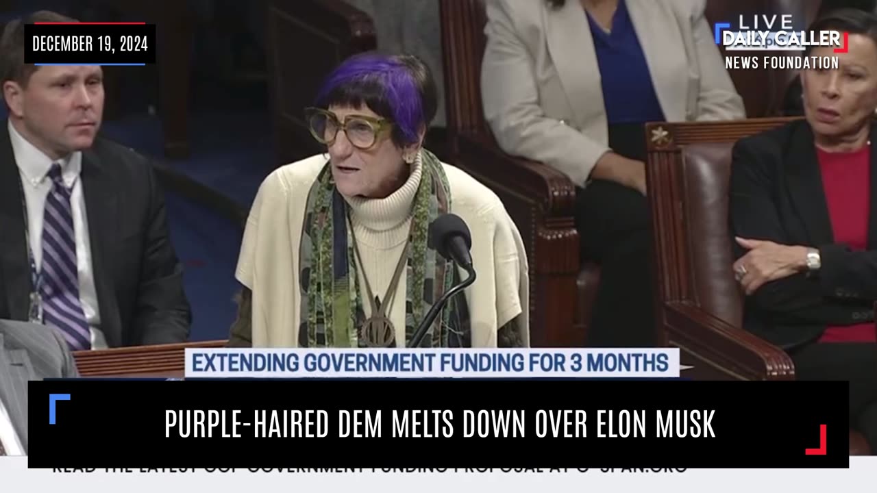 Purple-Haired Dem MELTS DOWN Over Elon Musk