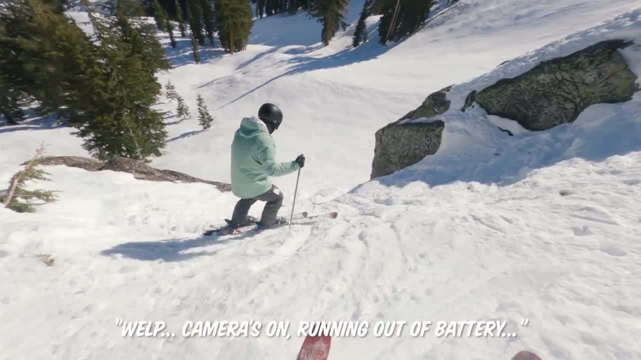 Skiing The STEEPEST Runs At Palisades Tahoe