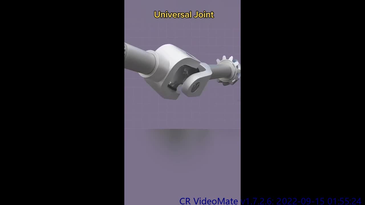 Demonstration of cross shaft transmission of transmission shaft