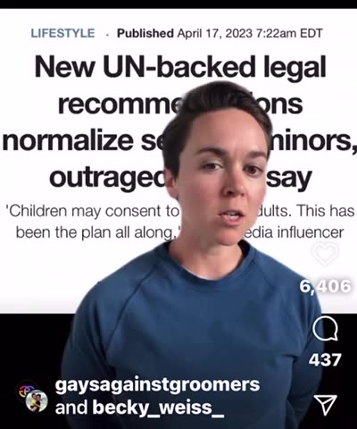 UN PUSHING FOR NORMALIZATION & DECRIMINALIZATION OF PEDOPHILIA