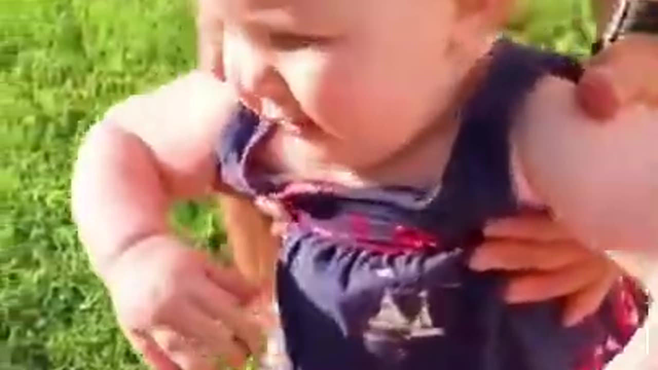 Funny Baby Videos playing # Short