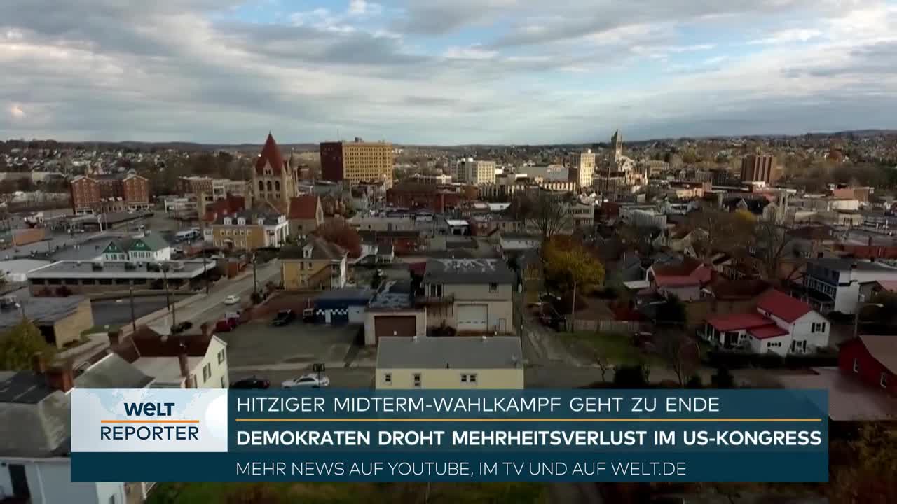 MIDTERMS IN DEN USA: Republikaner und Demokraten ringen um letzte Stimmen | WELT Reporter