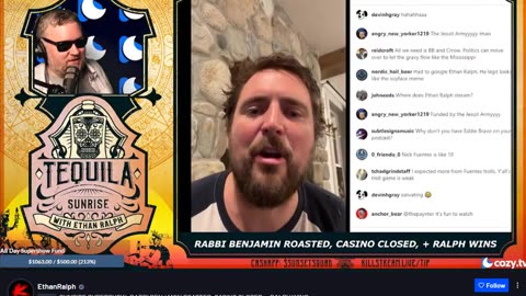 Ethan Ralph stream sniping Owen Benjamin's IG stream