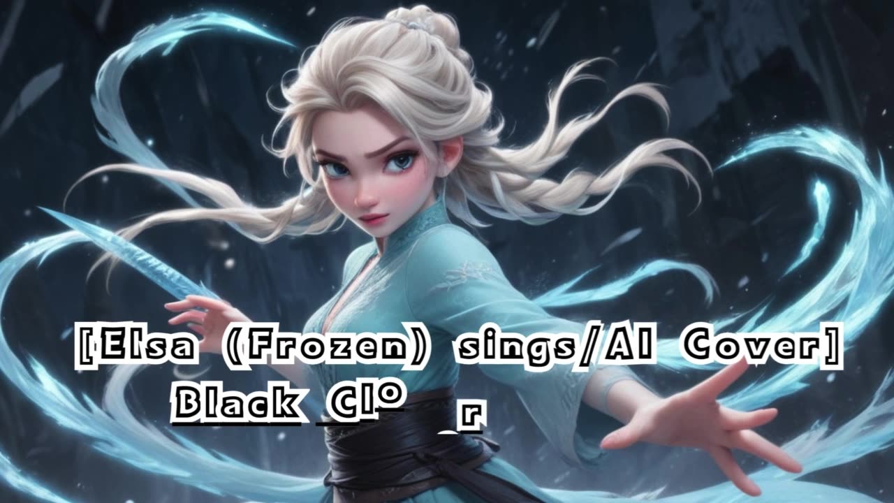 [Elsa (Frozen) sings/AI Cover] Black Clover Opening 1 Kankaku Piero - Haruka Mirai