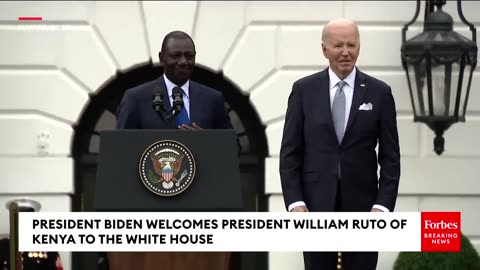 President Biden Welcomes President William Ruto Of Kenya To The White House