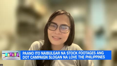 Paano na natuklasan na stock footages ang ginamit sa Slogan Campaign