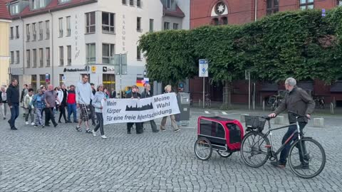 Greifswald - Der heutige Demonstrationszug 13-06-2022