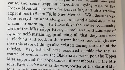 Summary of Frontier History 1820-1840