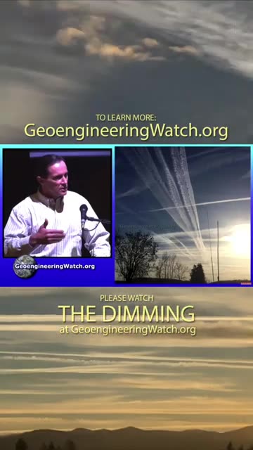 Depopulation - Dane Wigington - Chemtrails - Nanoparticle Rain, 90 Second Alert