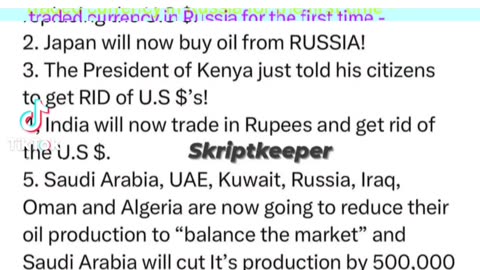The dollar is done here comes nothing but digital currency