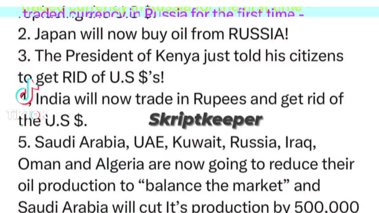 The dollar is done here comes nothing but digital currency